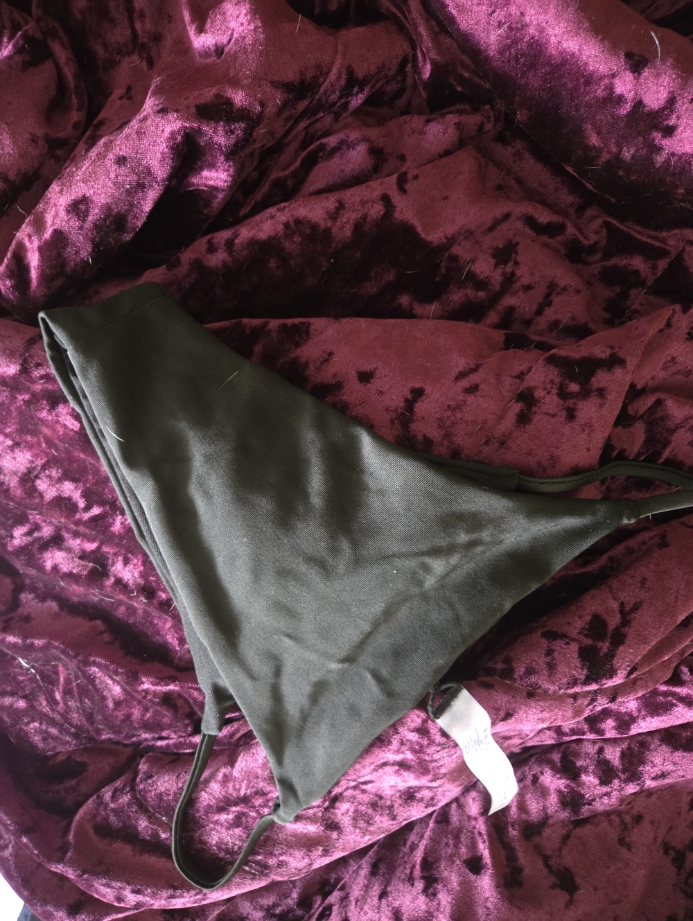 Brand New Spiderweb Gothic Alt Bikini Cheeky Bottom Sm - Picture 5 of 5